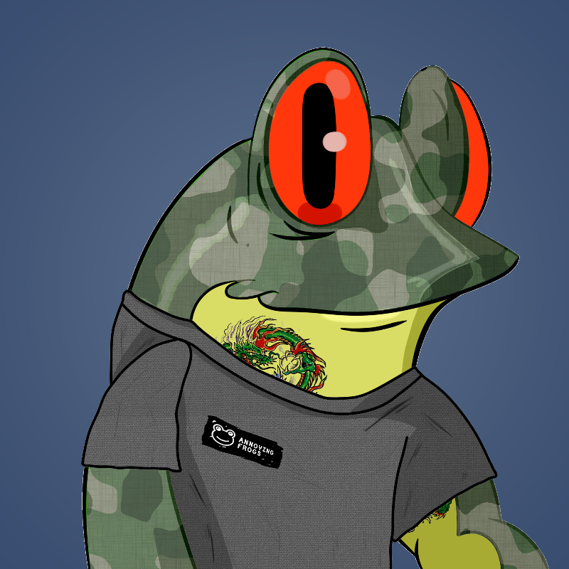 Annoying frogs #3 static token preview