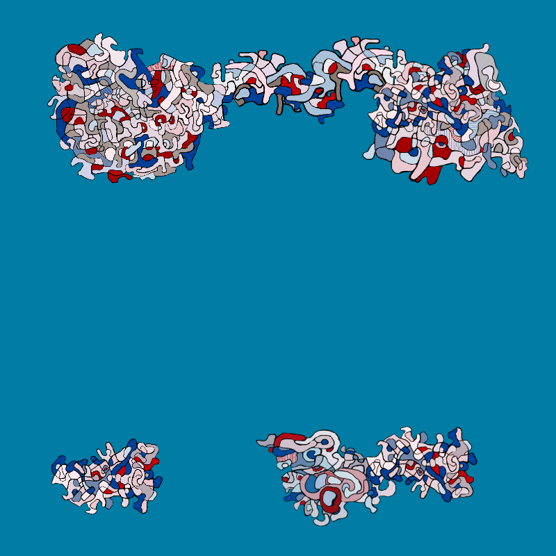 Swim in Dubuffet Thought #3 static token preview