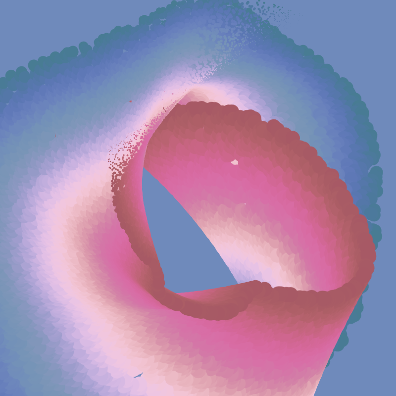 Wide Brush Rainbows #23 static token preview