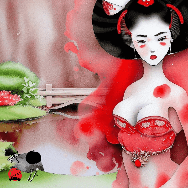 Aika Geisha #6 static token preview