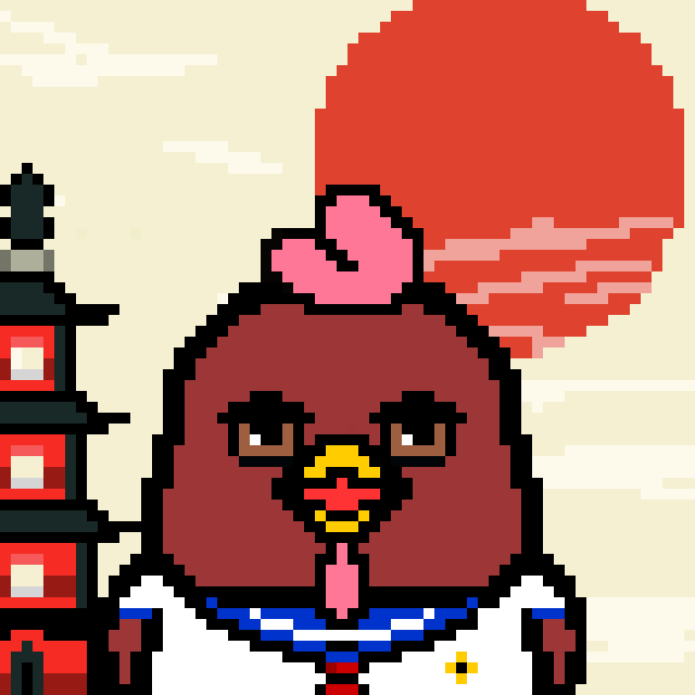 pxlChicks Japonica #21 static token preview