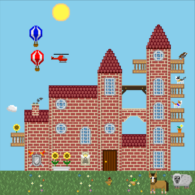 2D Mansion #13 static token preview