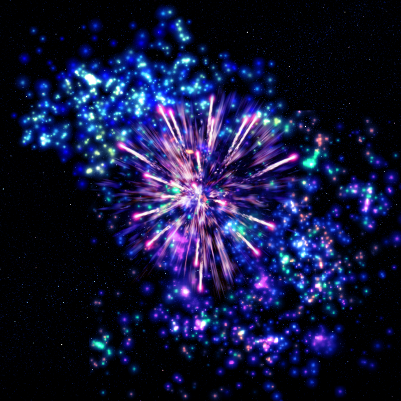 Crazy Fireworks #2 static token preview