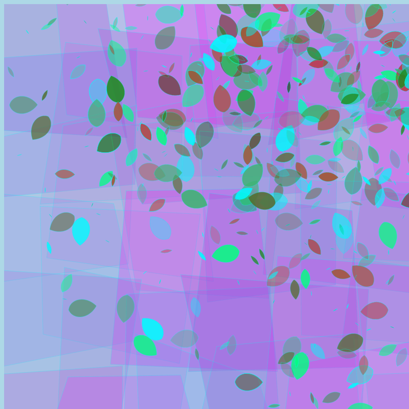 Leaves and glasses #23 static token preview