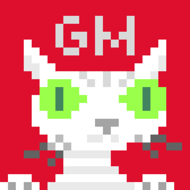 Albino Daemoncatz #10 static token preview