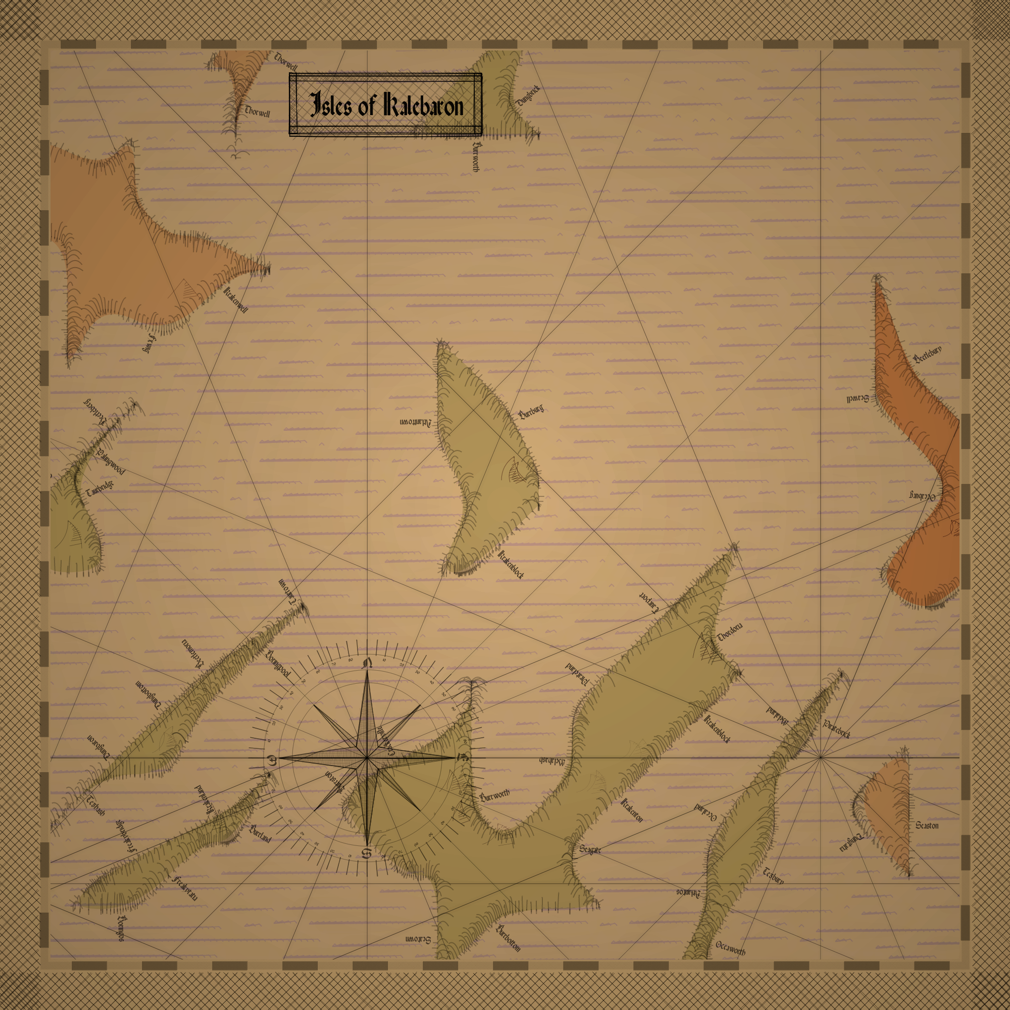 Nautical Map #11 static token preview