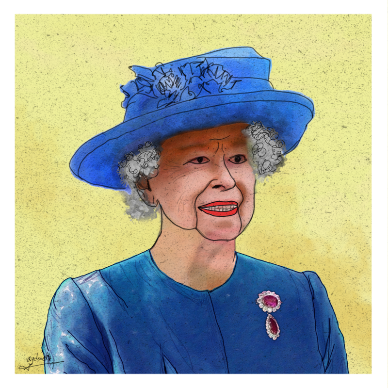 pfp of the queen #20 static token preview