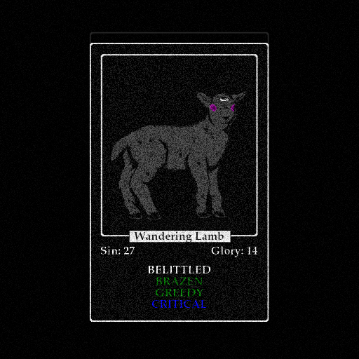 SACRIFICIAL LAMBS #11 static token preview