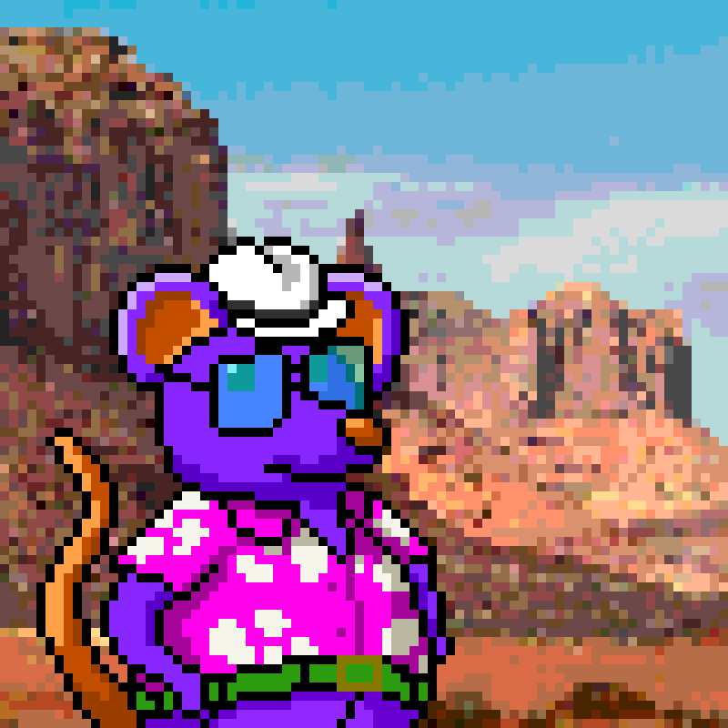 XTZ-Rats - Serie 2 - Around the world. #9 static token preview