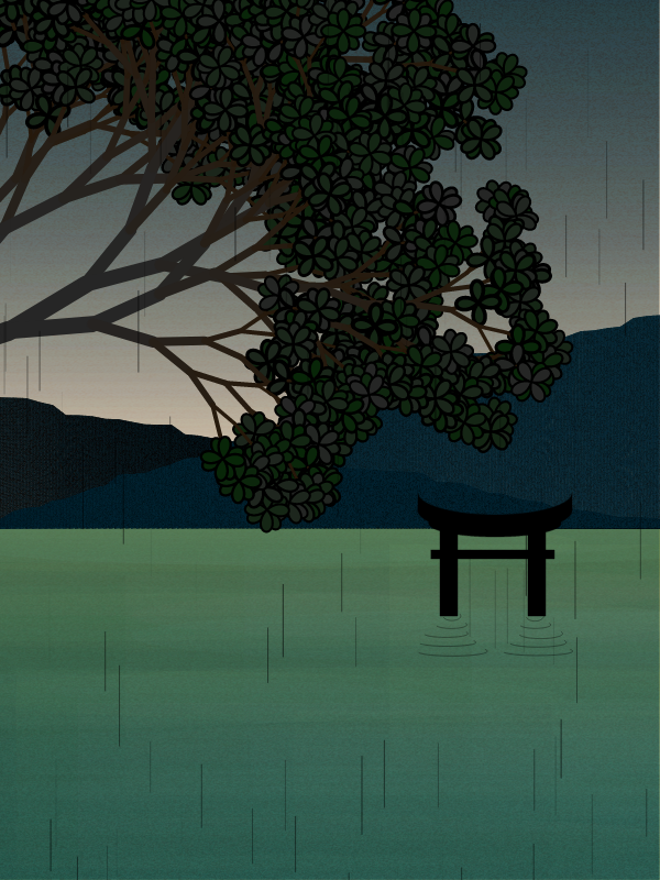 Foggy morning in a village near Tokyo #9 static token preview