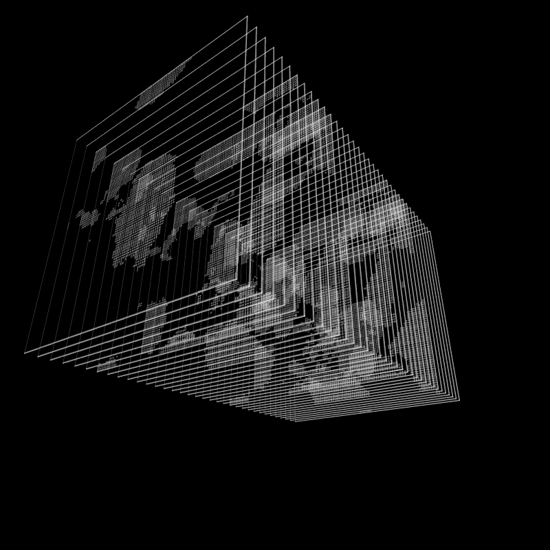 z-pattern : stacked noise #6 static token preview
