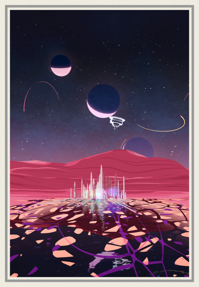 Visa to the stars #38 static token preview