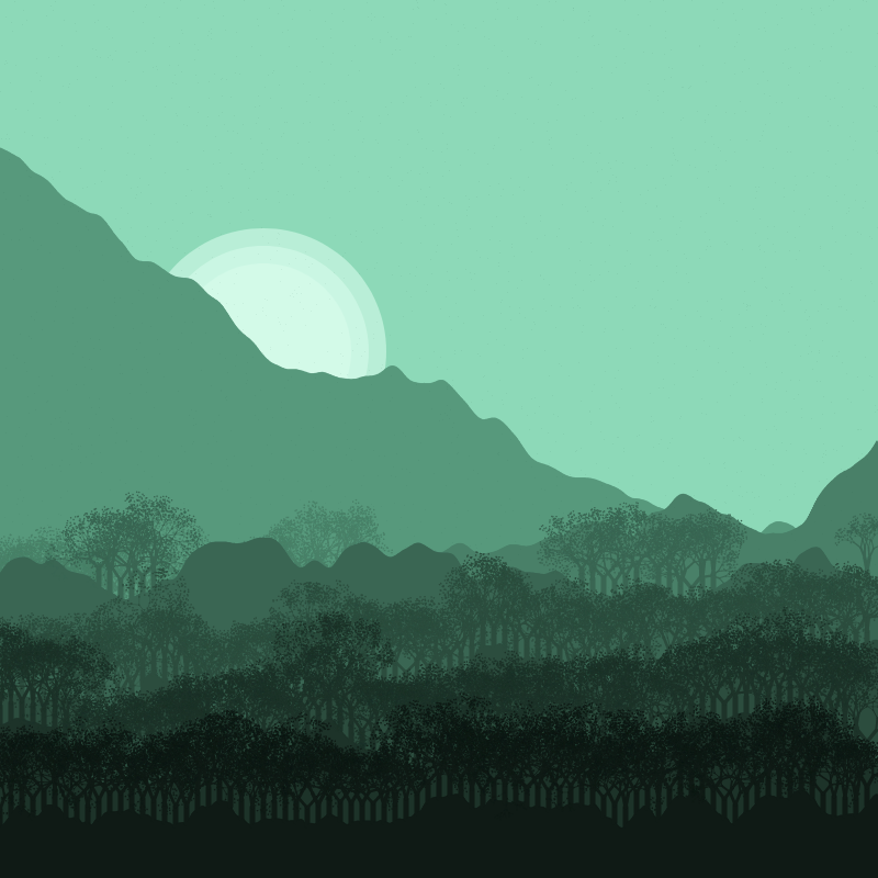 Generative Mountains #18 static token preview