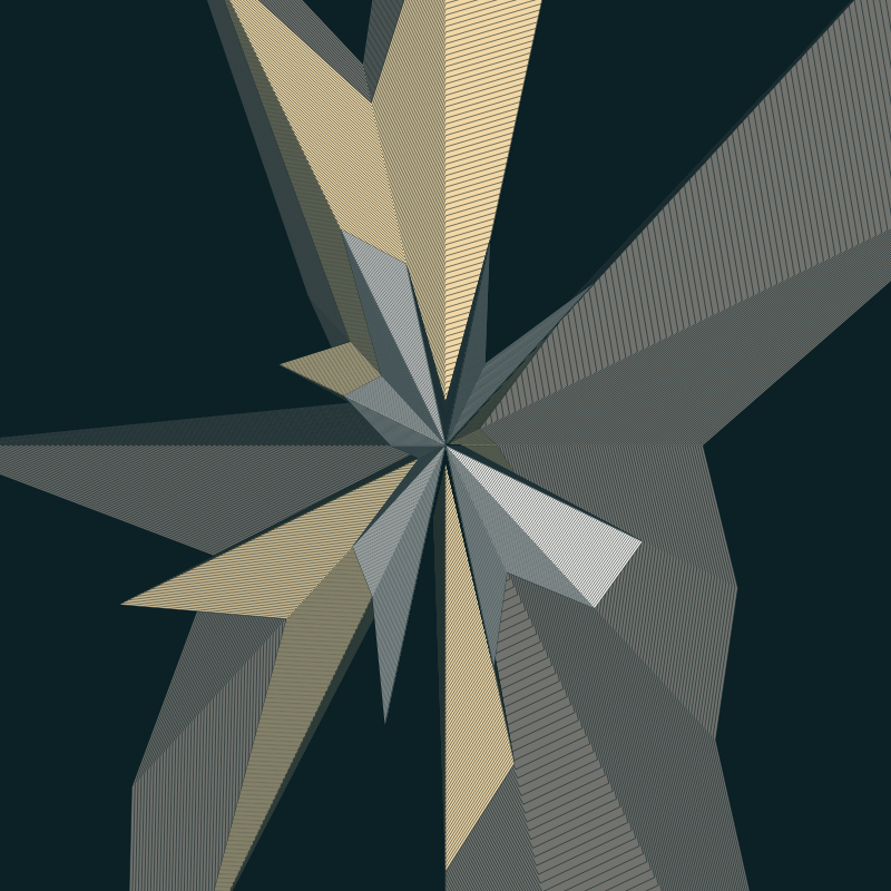 Jagged Star #24 static token preview