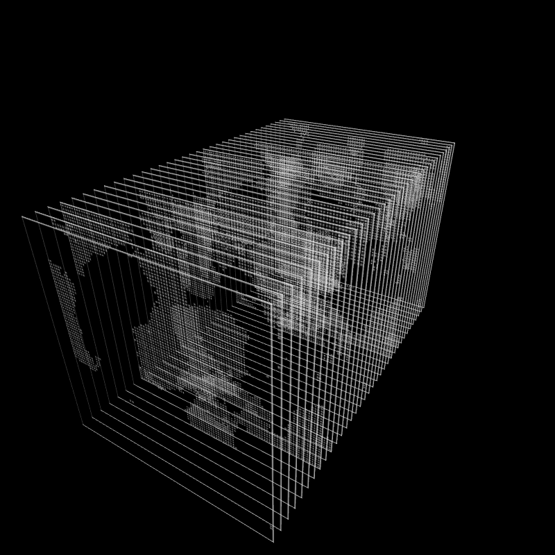 z-pattern : stacked noise #8 static token preview