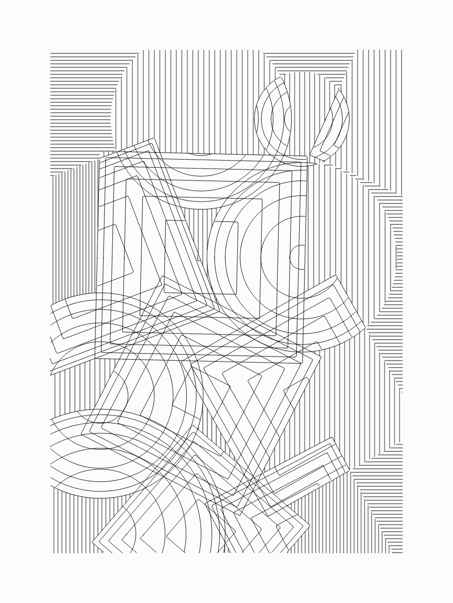 Entangled shapes #19 static token preview