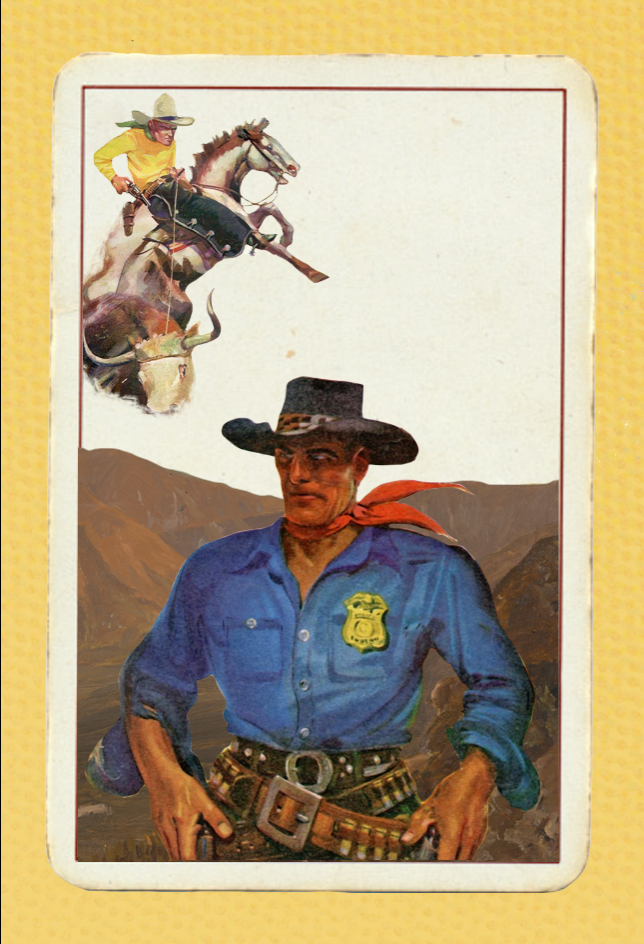 Paper Cowboys #7 static token preview