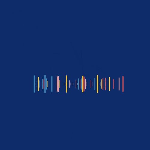 Constellation of particles in Space Sound #7 static token preview