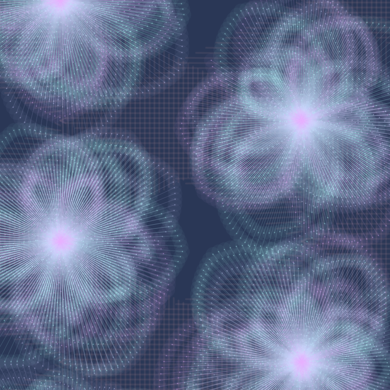 Fairy flower pattern #8 static token preview