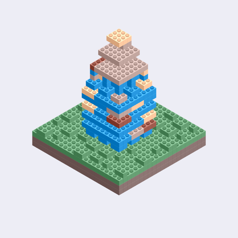 Plastic Town I #26 static token preview