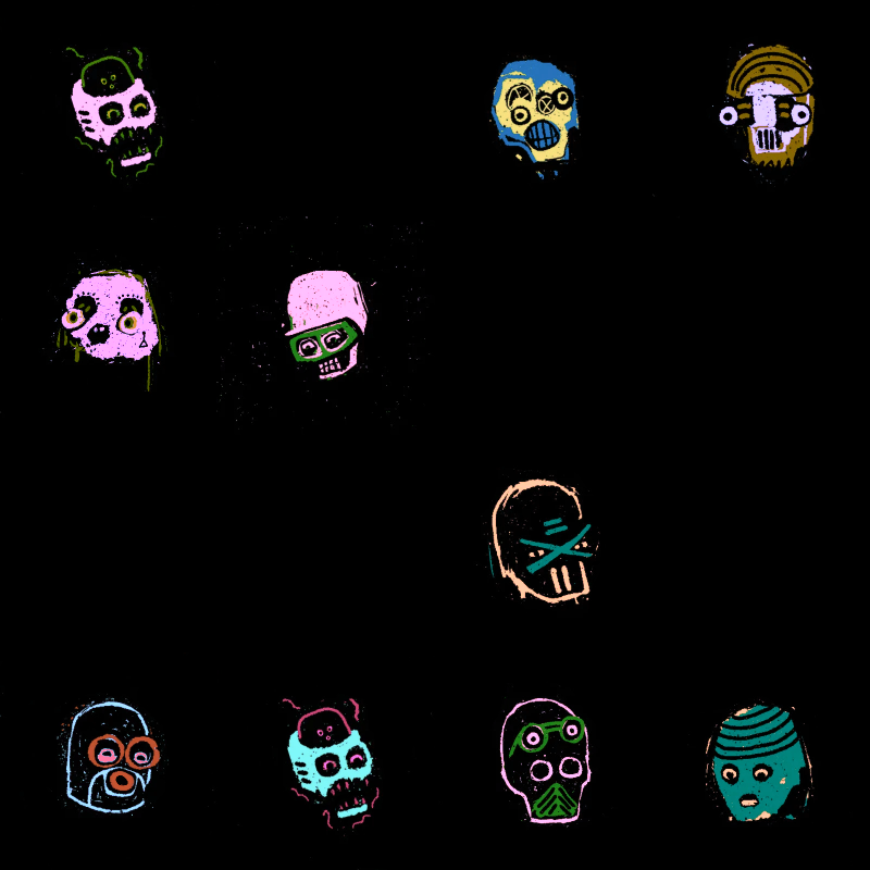 Warhol's Rabble #17 static token preview
