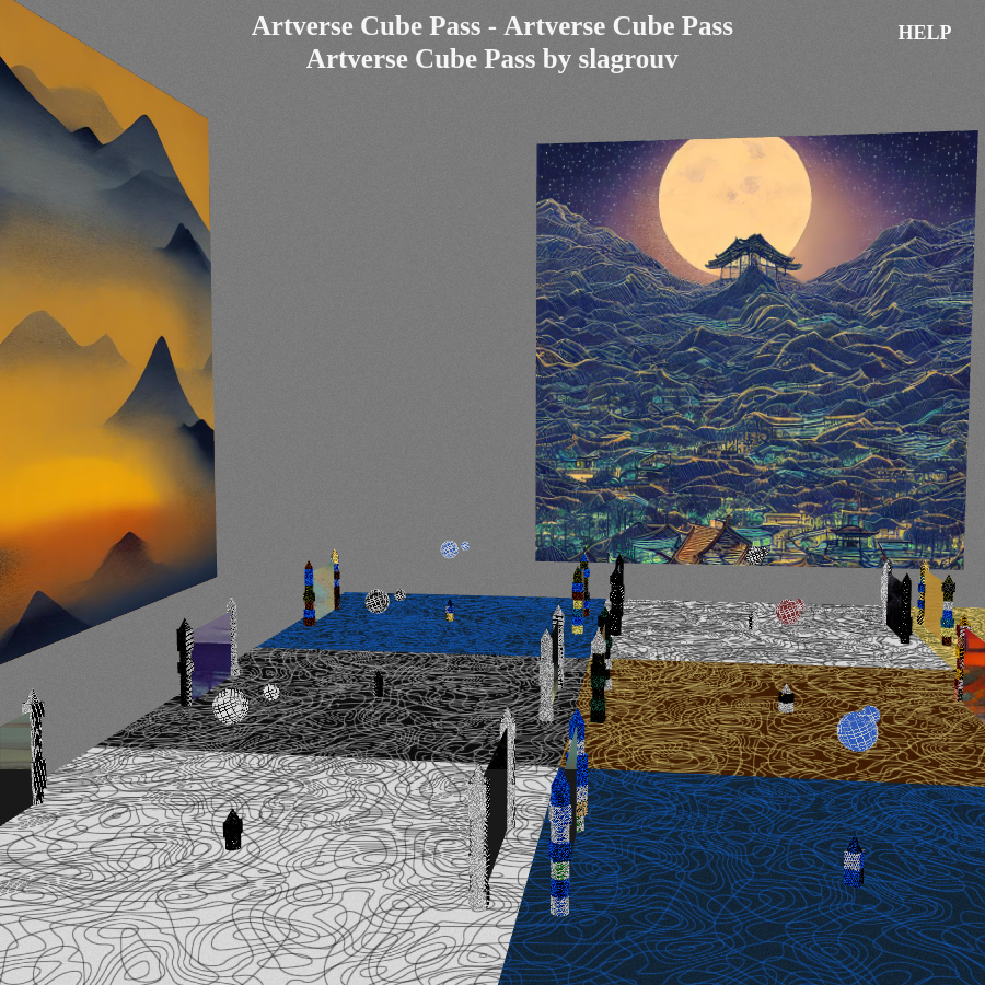 Artverse Cube Pass #10 static token preview