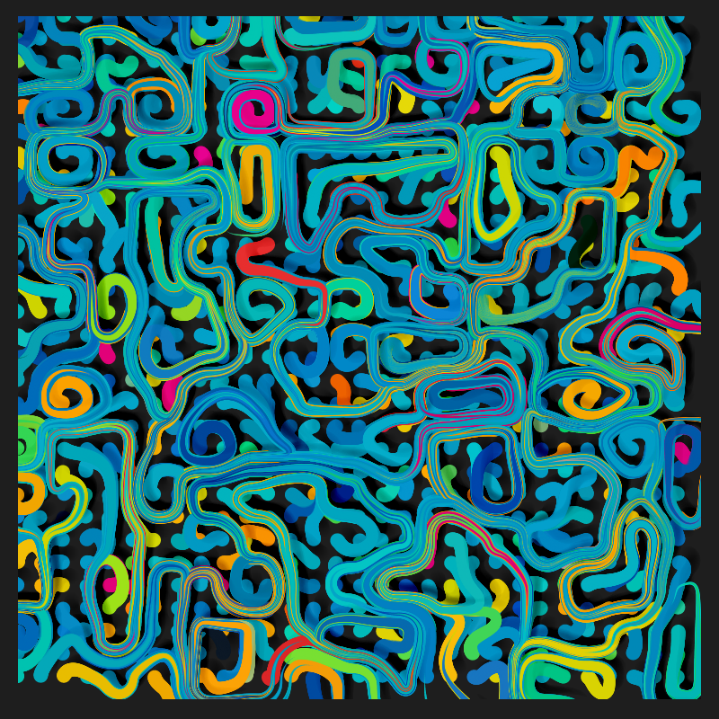 Mayan Strokes #12 static token preview