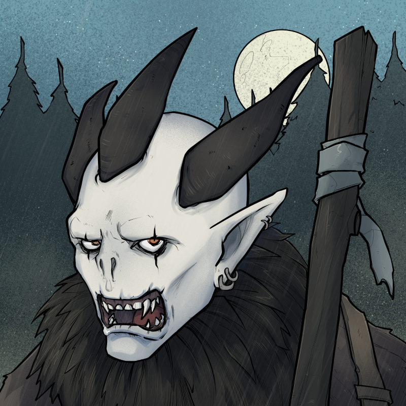 KRAMPUS #12 static token preview