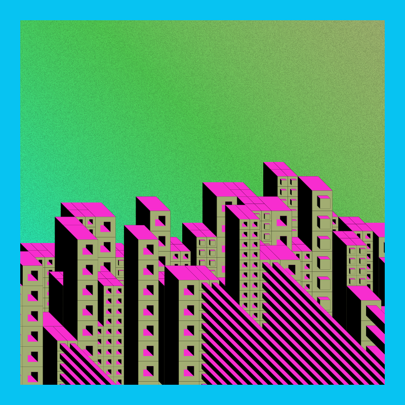 Cube City - Upside Down #19 static token preview