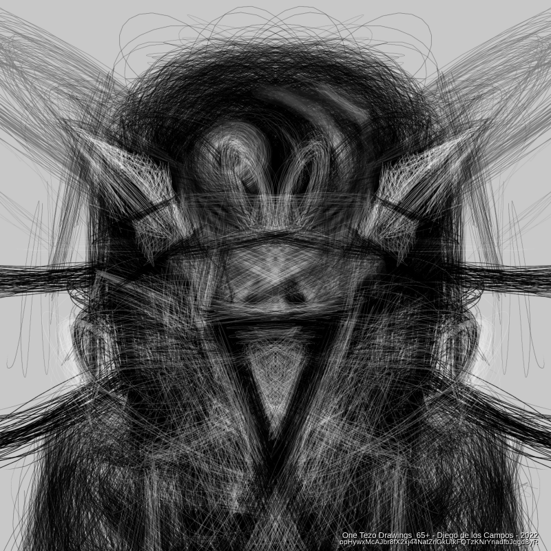 One Tezo Drawings_65+ #19 static token preview