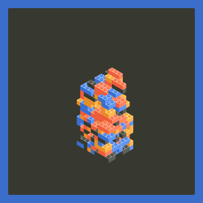 Lego Tower #31 static token preview