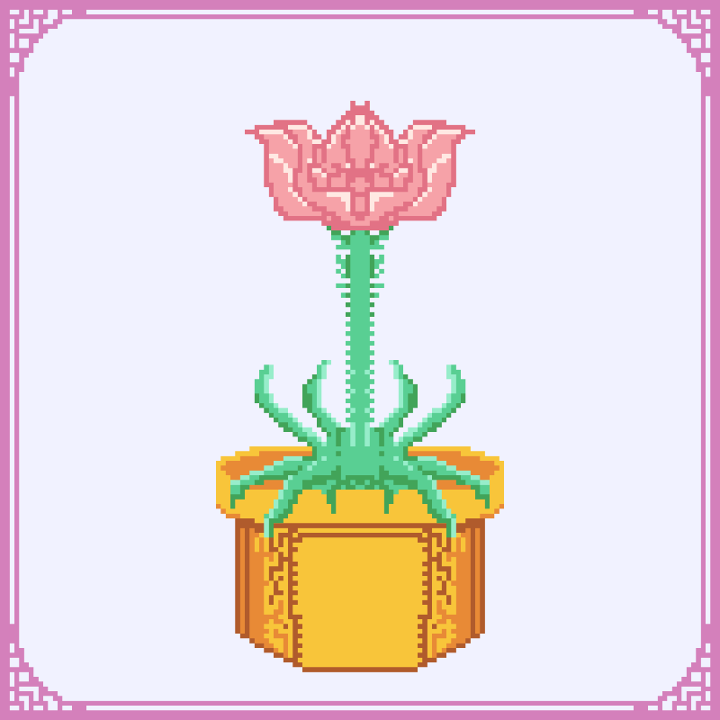 The Flower V1 #7 static token preview