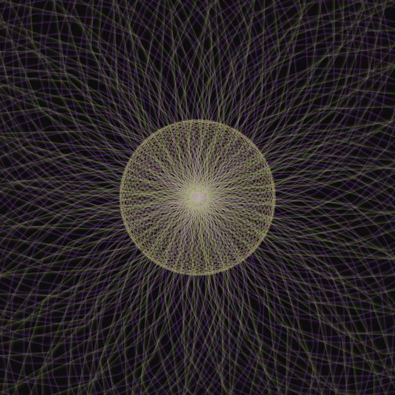 MathArt：FxHash #13 static token preview