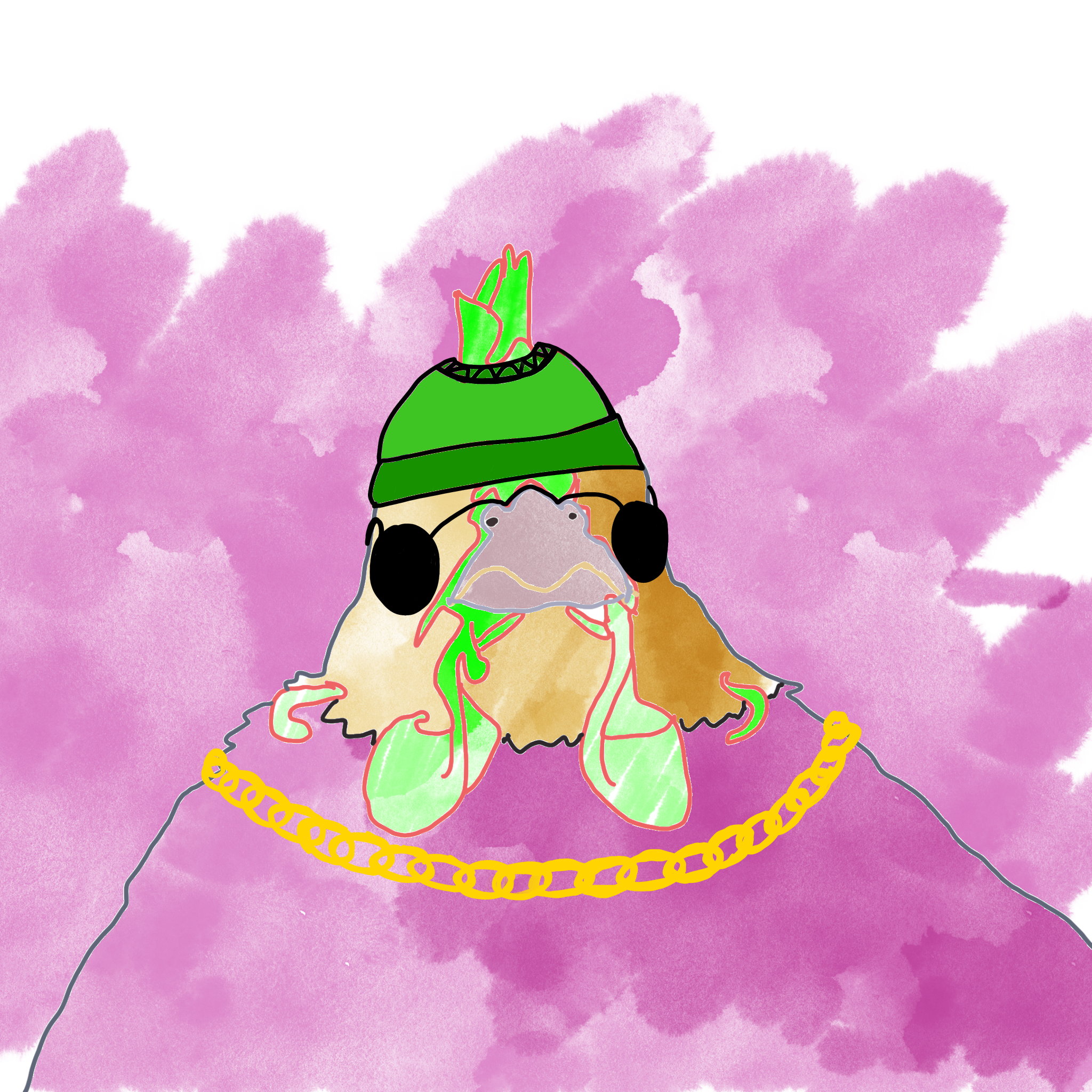 Feathery Friend #18 static token preview