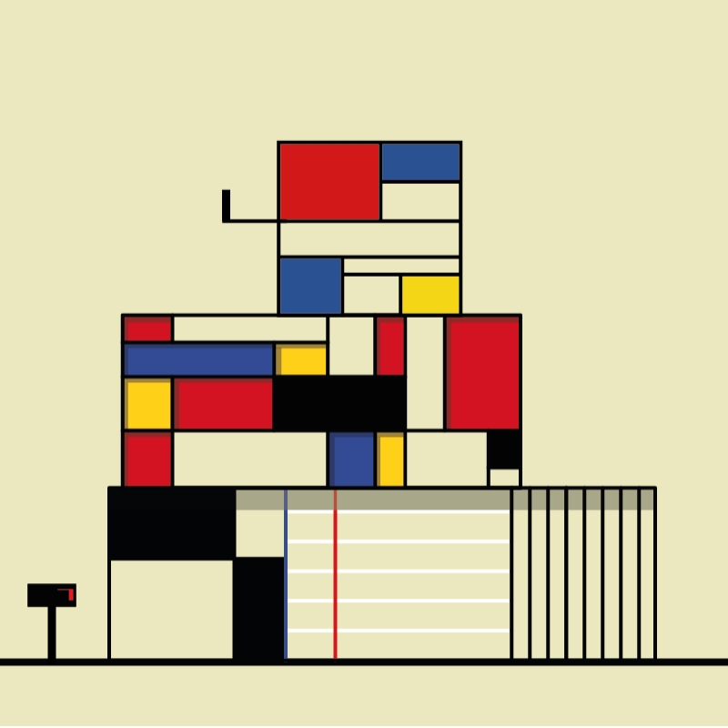 The Mondrian’s Houses #16 static token preview