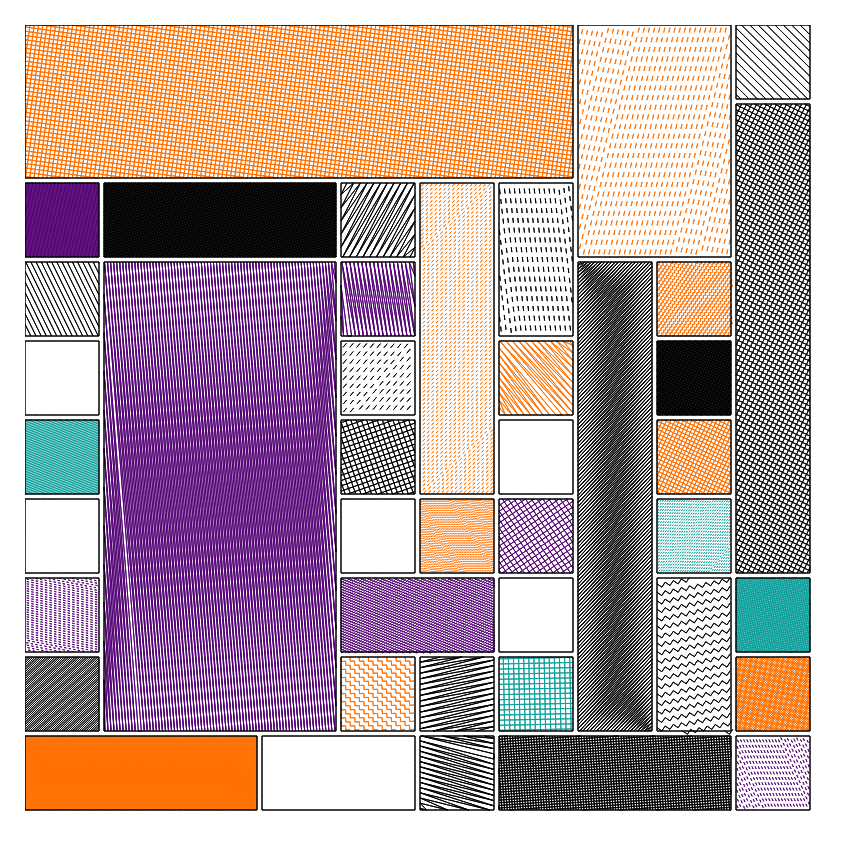 Strips layouts - Hatching #2 static token preview
