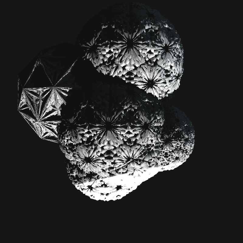 Digital Gothic: Glitching Blobs #22 static token preview
