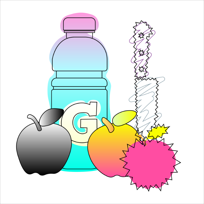 gatorade and apples #18 static token preview