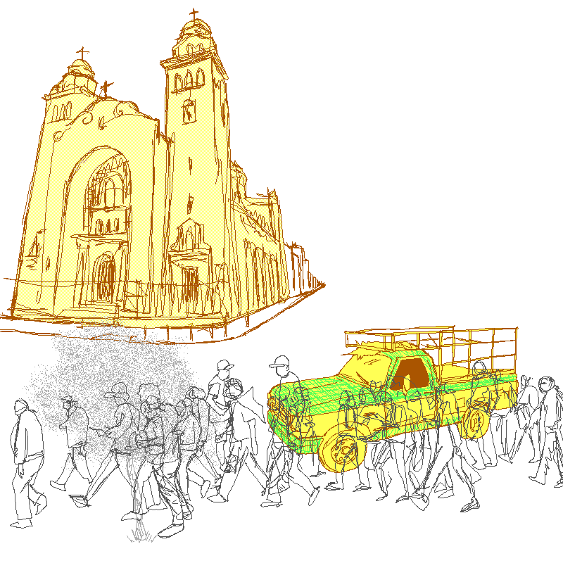 Walking through the city of El Bajo #7 static token preview