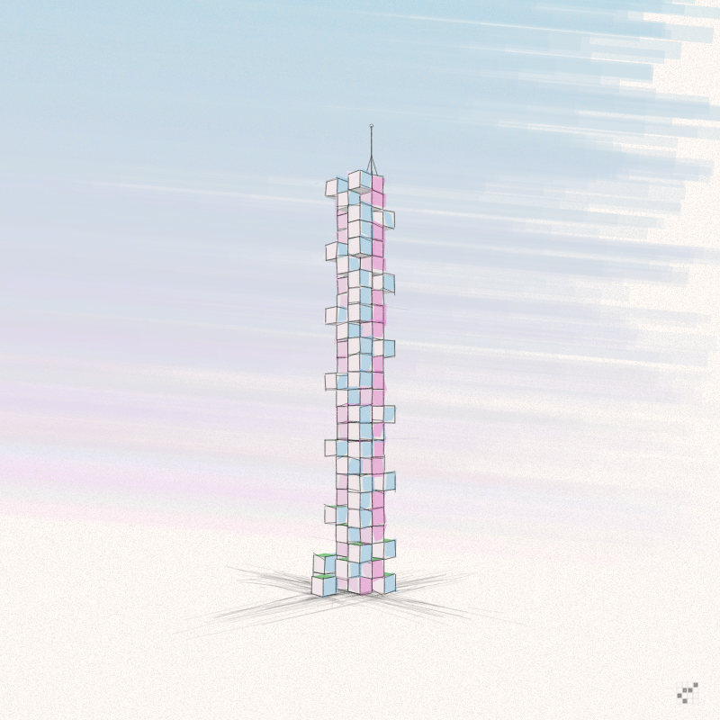 Cellular Skyscrapers #11 static token preview