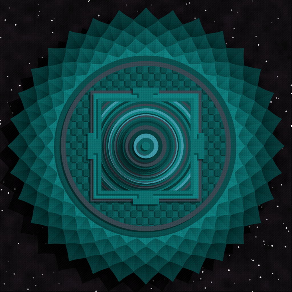 Paper Mandala #6 static token preview