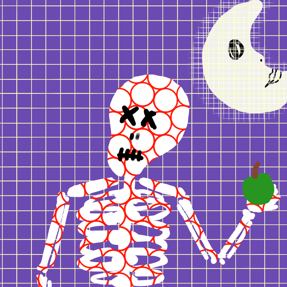 LOW EFFORT SKULLETTI #12 static token preview