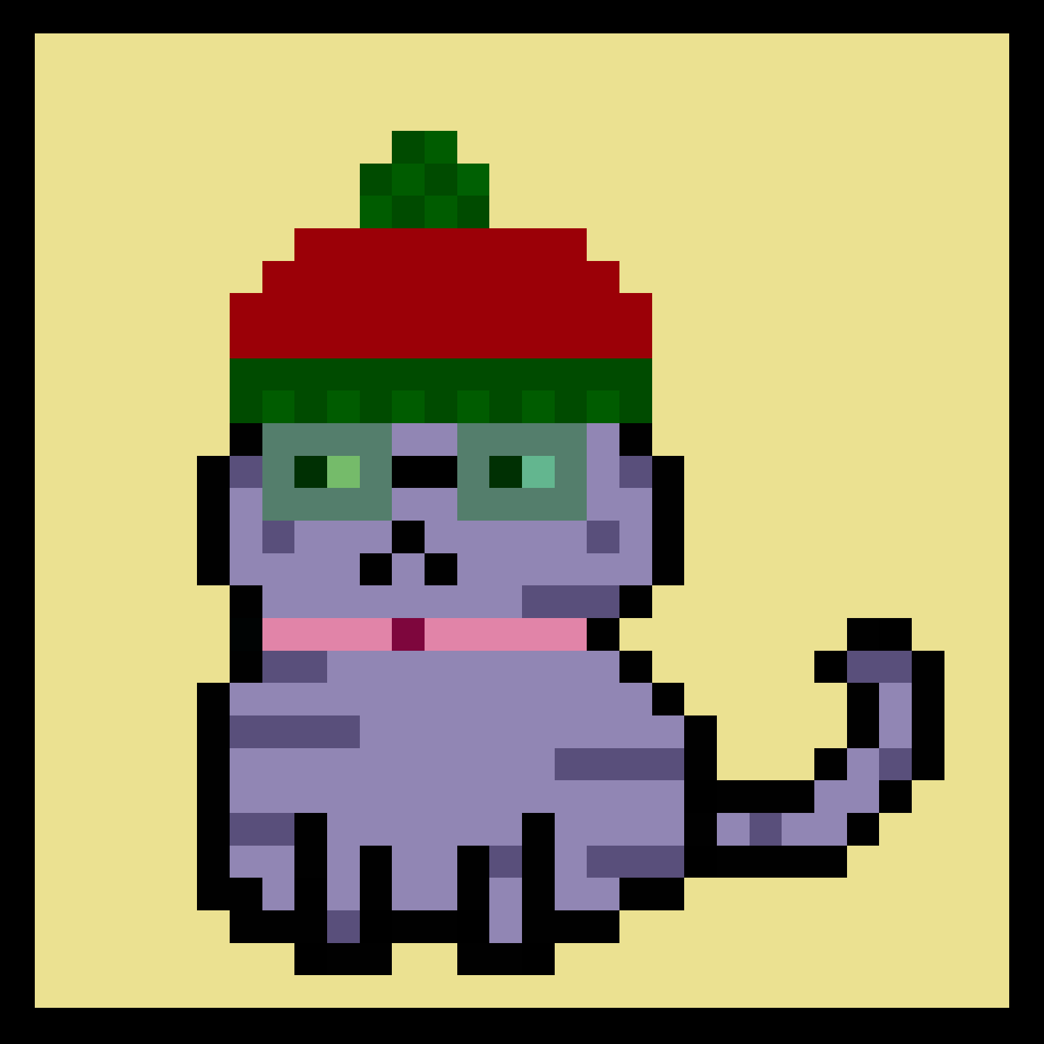 Lazy Kitties #2115 static token preview