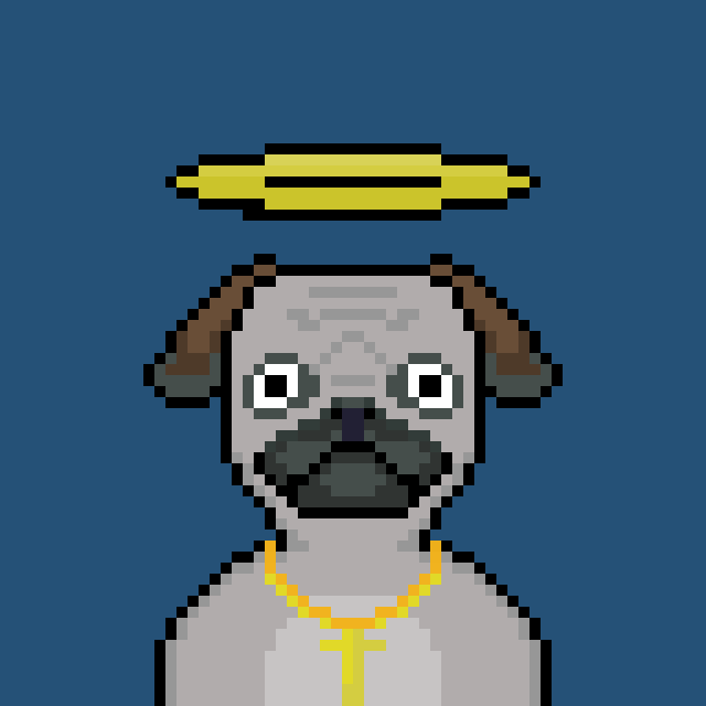 Pixel Pugs #7 static token preview