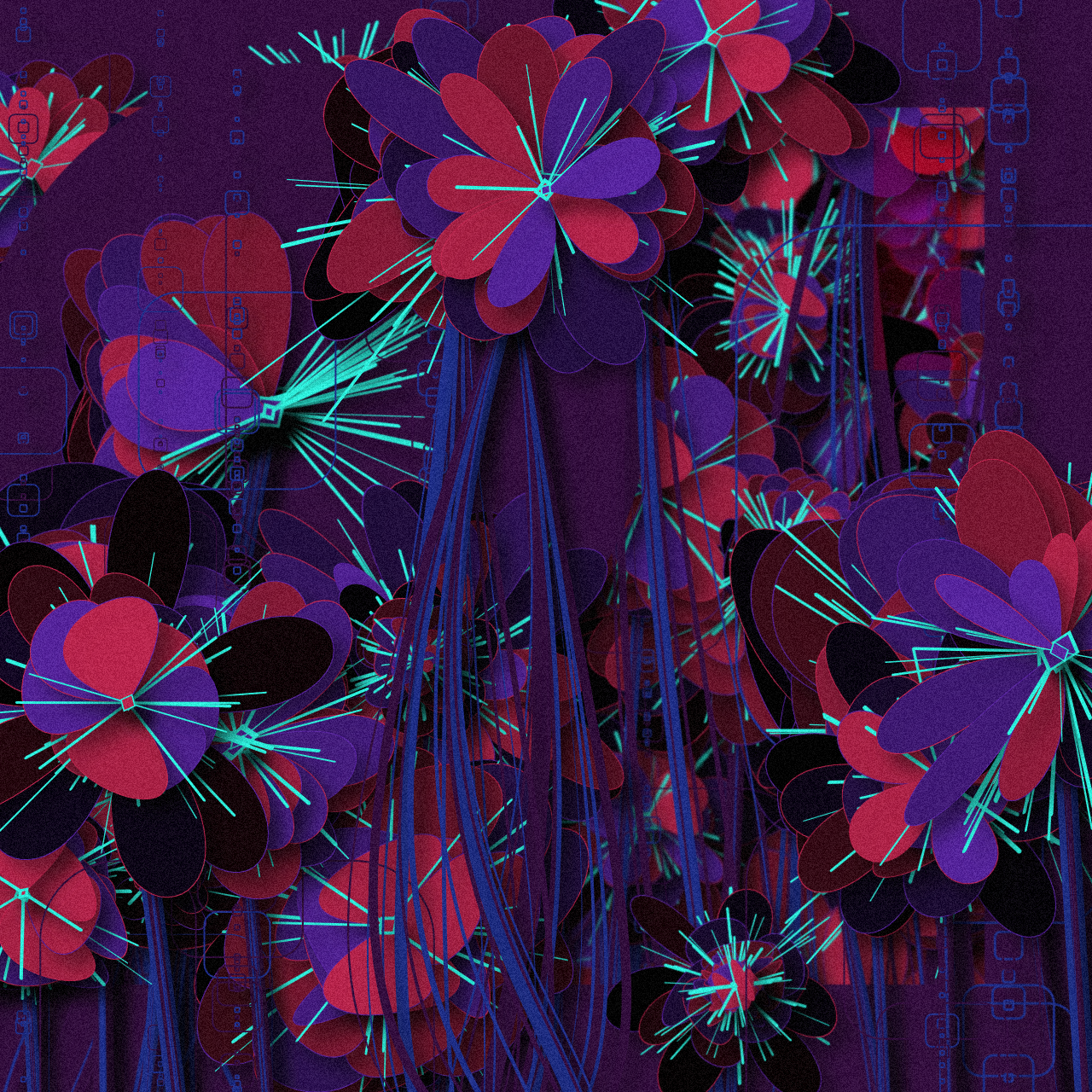 Full Of Flowers #22 static token preview