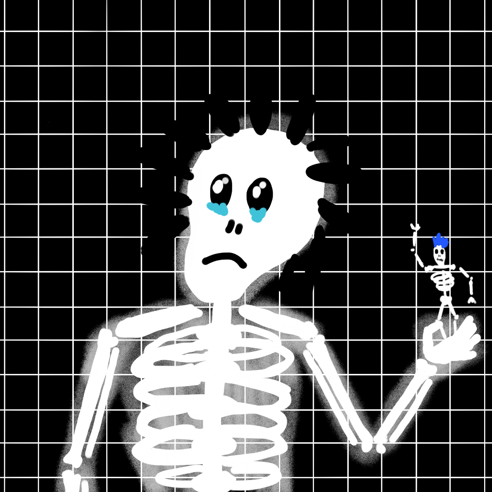 LOW EFFORT SKULLETTI #13 static token preview