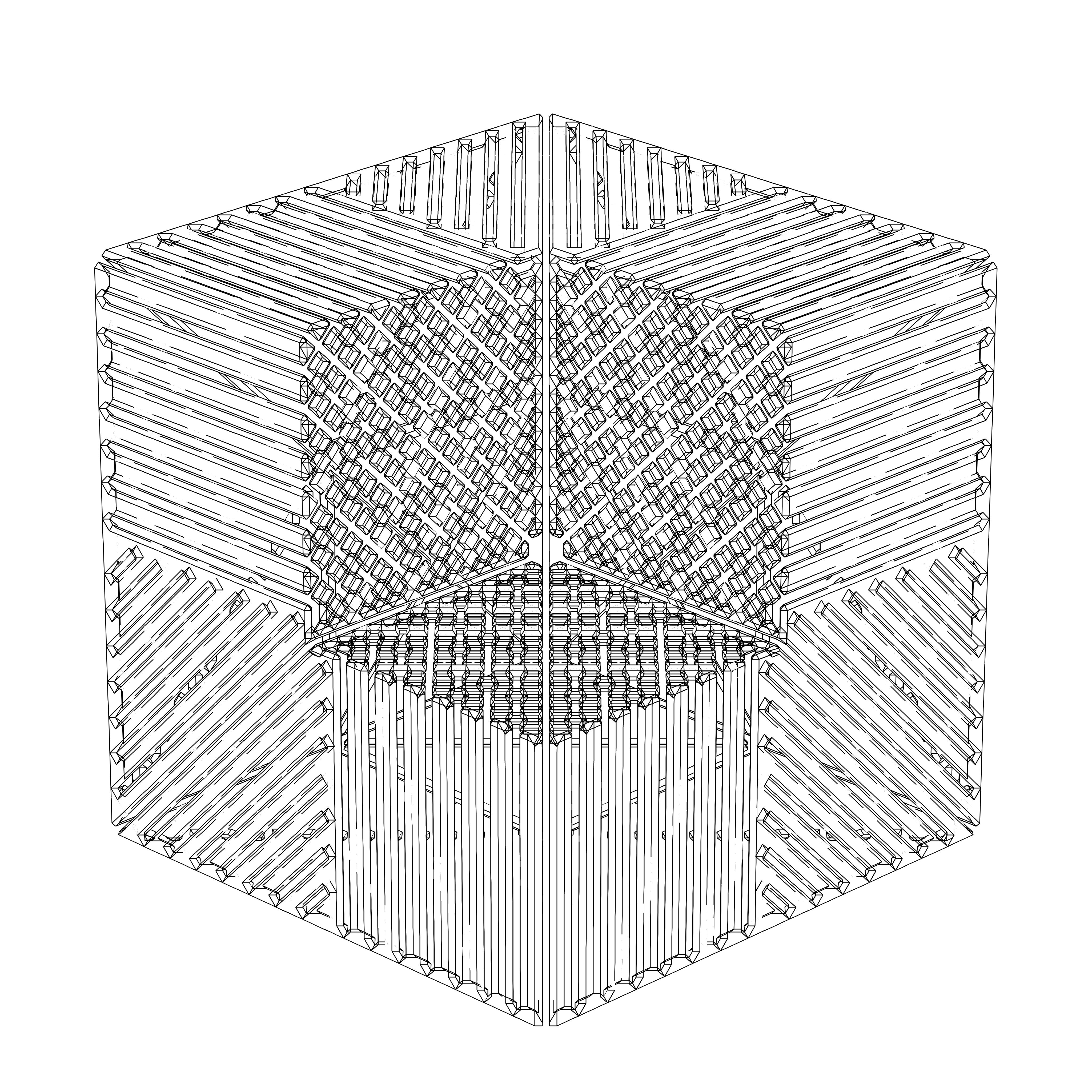 LL21 Alien Art Cube #16 static token preview