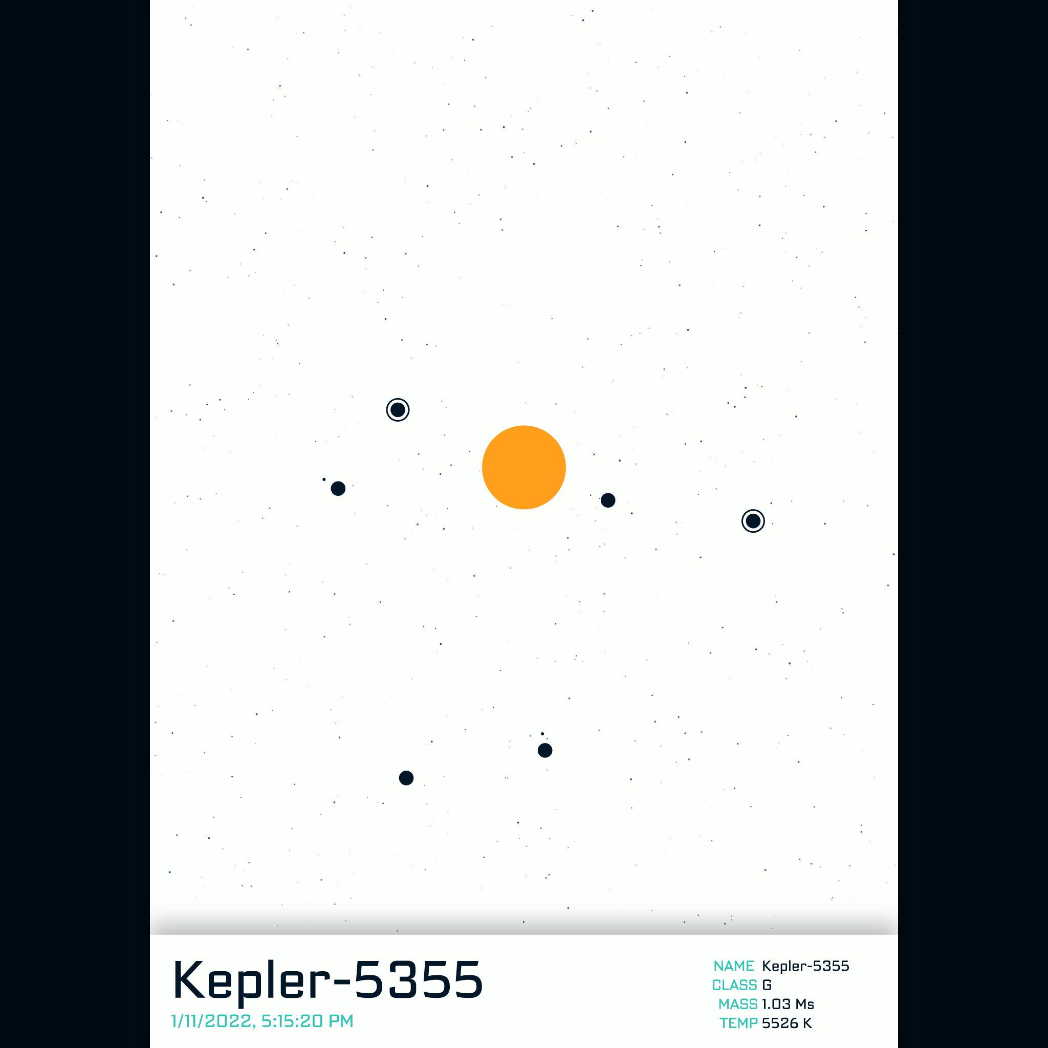 PLANETARY SYSTEM #21 static token preview