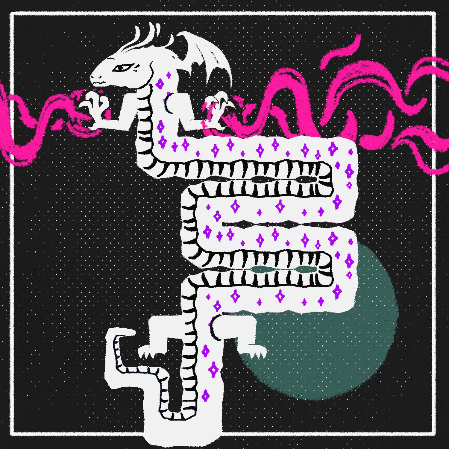 Wyverns are real! #4 static token preview