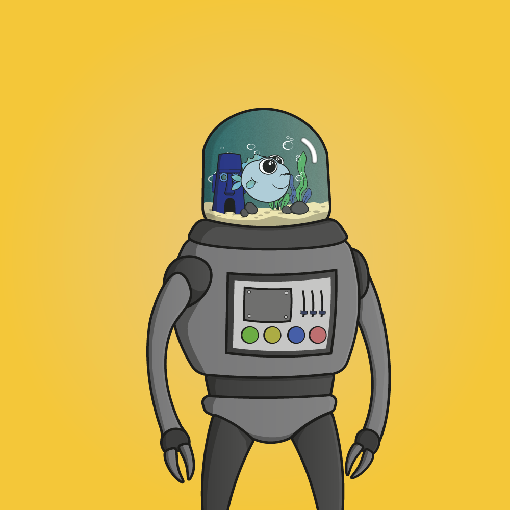 Terrestrial Fish #9 static token preview